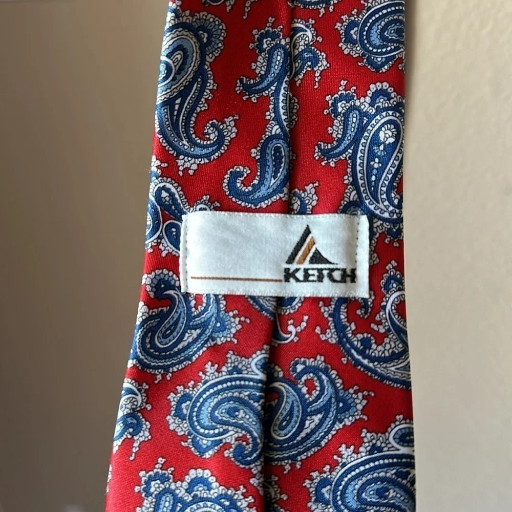 KETCH Paisley Skinning Neck Tie
